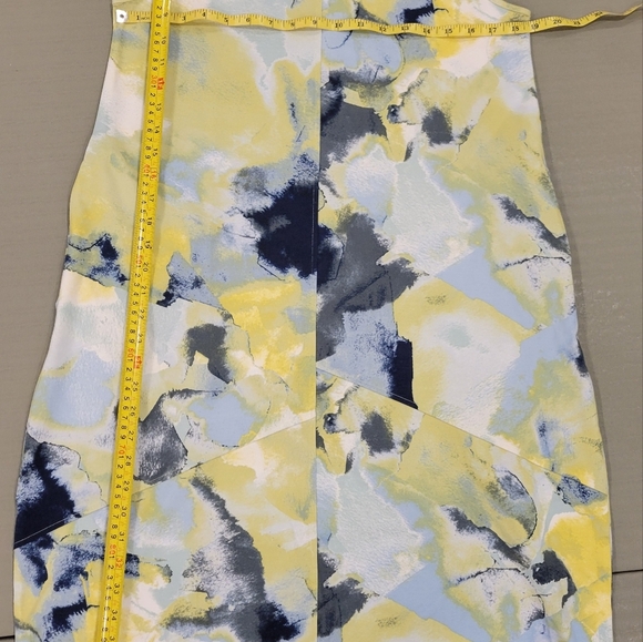 MarlaWynne Dress in Blue, Yellow, and White - Picture 4 of 6